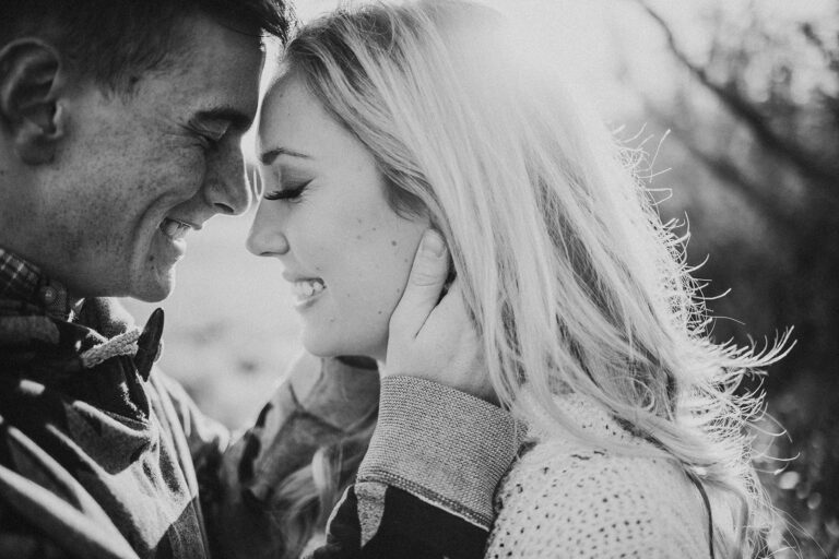 Fall Engagement Session at Indian Lake County Park | Cameron & Olivia
