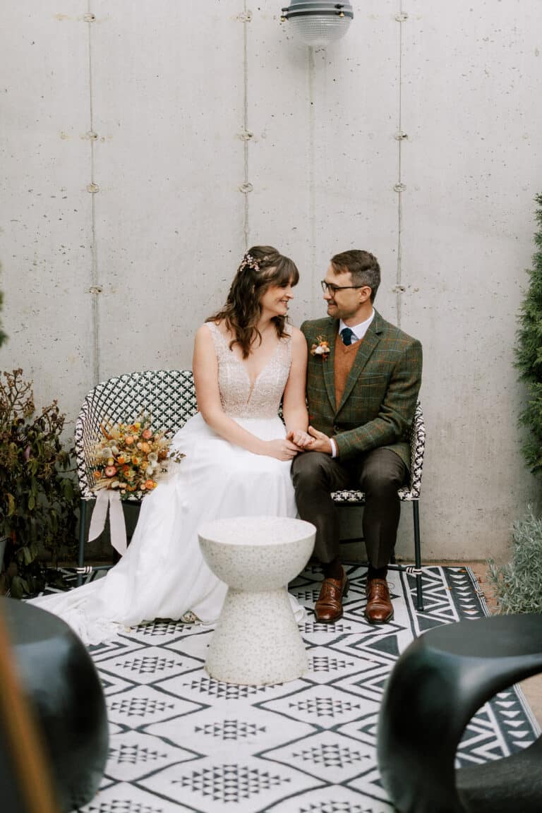 Late Fall Madison Greenhouse Wedding | Hannah & Stephen