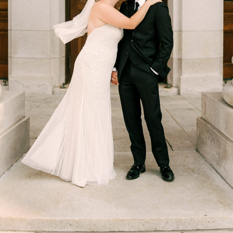Wisconsin State Capitol Intimate Early Fall Elopement | Sarah & Noah